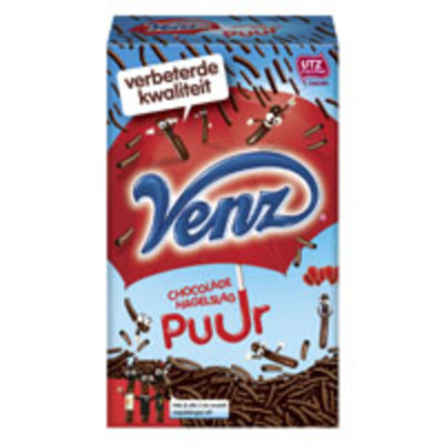 Venz Chocoladehagelslag puur