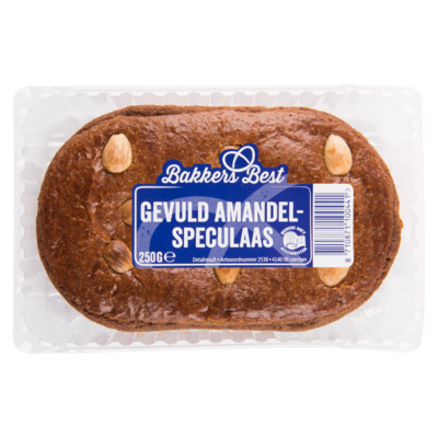 Bakkers Best Roomboter gevuld amandelspeculaas