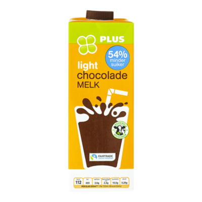 Huismerk Fairtrade chocolademelk light