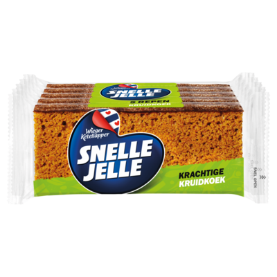 Snelle Jelle Kruidkoek naturel 5 stuks