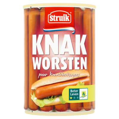 Struik Knakworsten 400 g