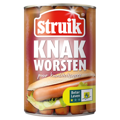 Struik Knakworst 10 stuks
