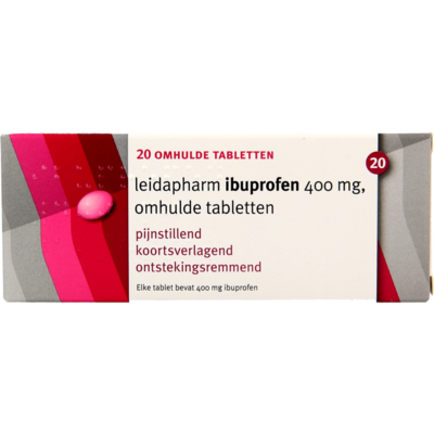 Ibuprofen 400 Mg Omhulde Tabletten Leidapharm Ibuprofen 400 Mg