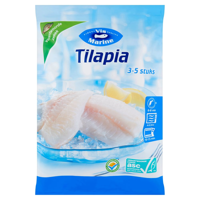 Vismarine Tilapia 3-5 Stuks 540 g
