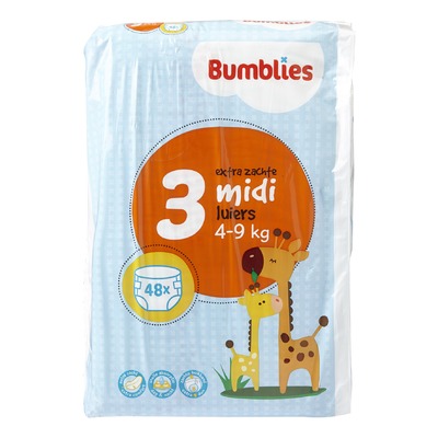 Bumblies luiers nr. 3 midi