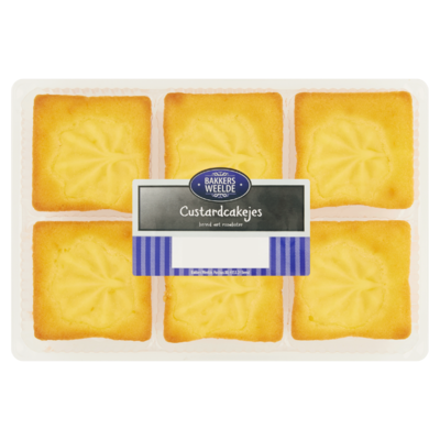 Bakkers Weelde Custardcakejes 240 g