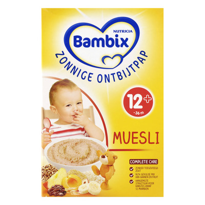 Bambix Mijn eerste muesli peuter ontb. 12 mnd.