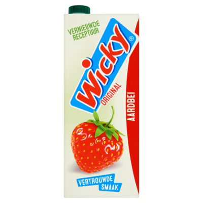 Wicky Original Aardbei 1,5 L