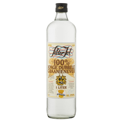 Pieter Jol 100% Jonge Dubbele Graanjenever 1 L