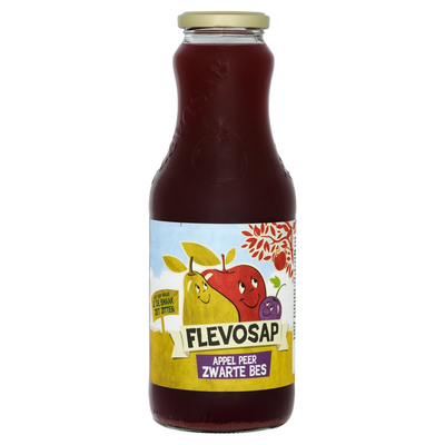 Flevosap Appel Peer Zwarte Bes 1 L