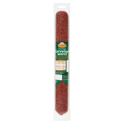 Slagershuis Ambachtelijke Cervelaat Worst 500 g