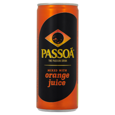 Passoã mixed with Orange Juice 25 cl