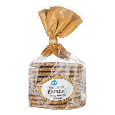 Huismerk Roomboter karamel stroopwafels