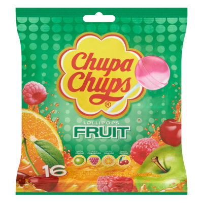 Chupa Chups Fruit 16 Stuks 192 g