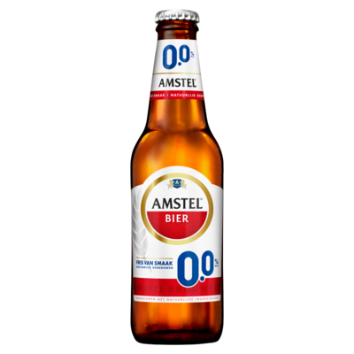 Amstel 0.0 Alcoholvrij Bier Fles 30 cl