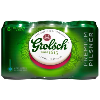 Grolsch Bier Blik 6 X 33 Cl