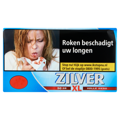 Zilver Volle Shag XL 50 g
