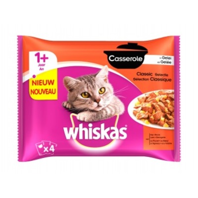 Whiskas Casserole classic in gelei 1+