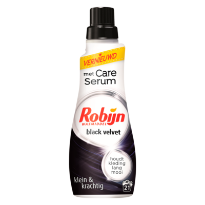 Robijn Klein & Krachtig Vloeibaar Wasmiddel Black Velvet 21 Wasbeurten