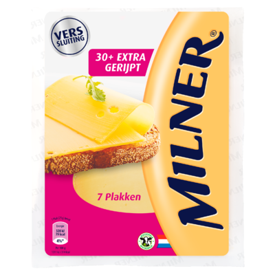 Milner kaas extra gerijpt plakken 30+