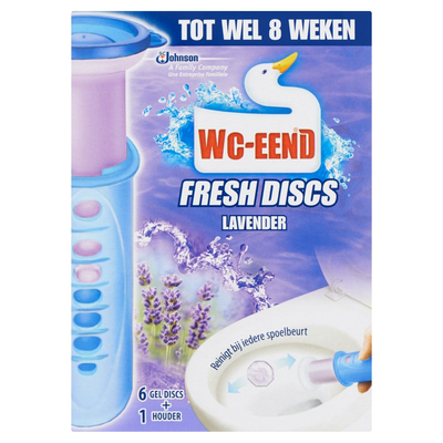 WC Eend Fresh discs lavendel