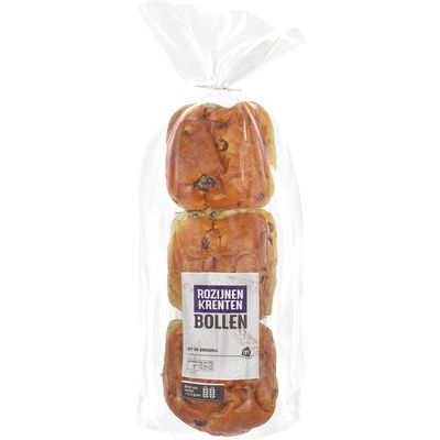 Huismerk Rozijnen krentenbollen