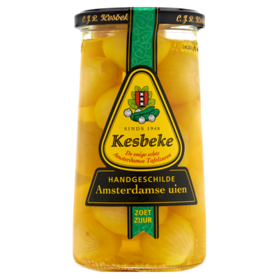 Kesbeke Handgeschilde Amsterdamse Uien Zoetzuur 660 g