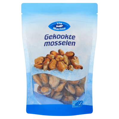 Vismarine Gekookte mosselen