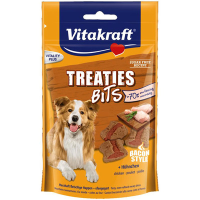 Vitakraft Treaties bits kip bacon