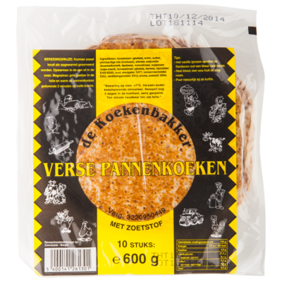 Koekenbakker Pannenkoeken 10 stuks
