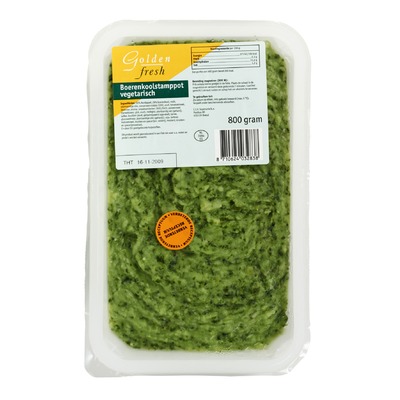 Golden Fresh Boerenkoolstamppot 800 g