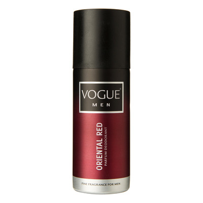 Vogue Homme deospray Oriental red