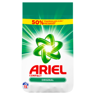 Ariel Original Waspoeder 1125 g 15 Wasbeurten Vlekverwijderaar