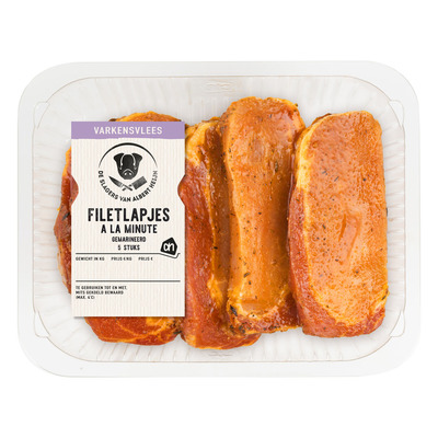 Huismerk Filetlapjes à la minute gemarineerd