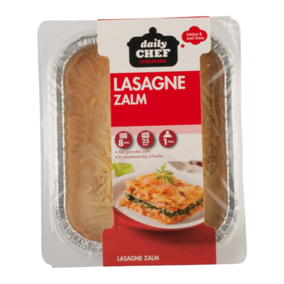 Huismerk Lasagne met zalm