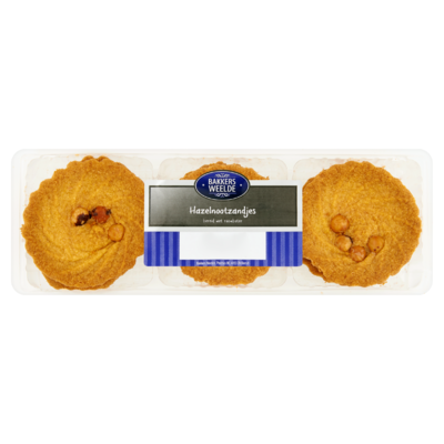 Bakkers Weelde Hazelnootzandjes 200 g