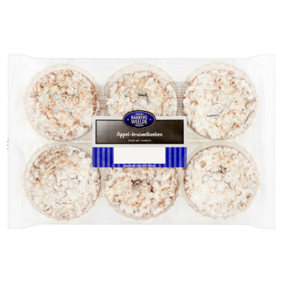 Bakkers Weelde koek roomboter appelkruimelkoek