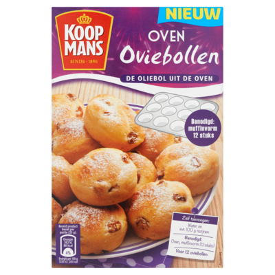 Koopmans Oven Mix voor Oviebollen 257 g