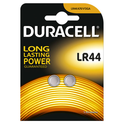 Duracell Knoopcelbatterij LR44