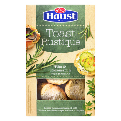 Haust Toast rustique tijm&rozemarijn