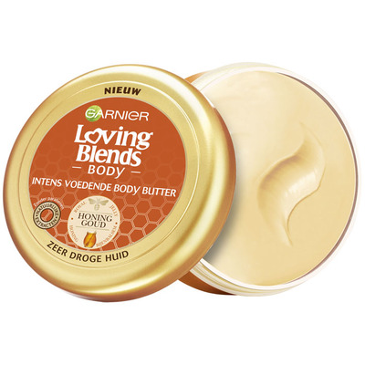 Garnier Loving Blends honing goud bodybutter