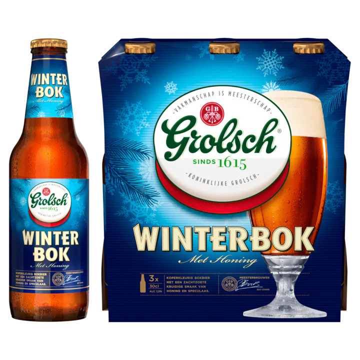 Grolsch Winterbok Flessen