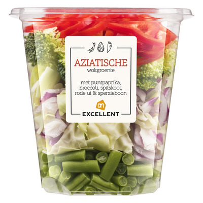 AH Excellent Aziatische wokgroente puntpaprika