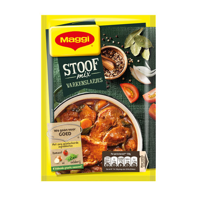 Maggi Stoofmix varkenslapjes