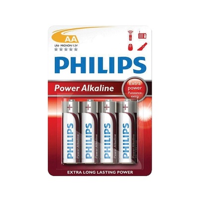 Philips Alkalinebatterijen AA