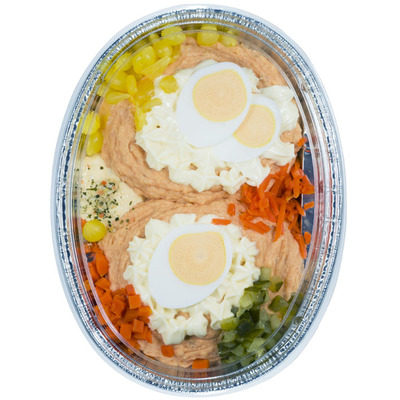 Westland Zalmsalade schotel