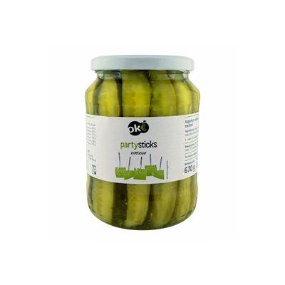 Budget Huismerk Augurkensticks 720 Ml.