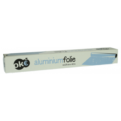Budget Huismerk Aluminiumfolie 40 meter