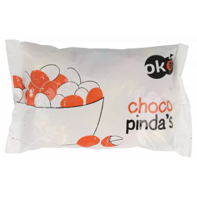 Budget Huismerk Gekleurde chocolade pinda's