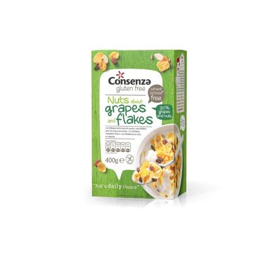 Consenza Cornflakes Met Druiven En Noten
